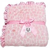 Max Daniel ブランケット 183×152cm ジラフ/ ピンク