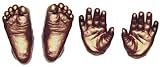 Anika-Baby BabyRice 3D Baby Casting Kit (Pack of 12, Large, Metallic Bronze)
