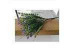 1 束人工観葉植物オフィス ホテルの結婚式のテーブルの装飾のための花と偽のプラスチック製の絹の花を草します。