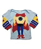Sesame Street Super Heroステッチ長い靴下スリーブシャツ