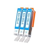 Canon用 キャノン 互換 インク 381 BCI-381XL Canon用 インク 381 C シアン 3本セット対応機種:PIXUS TS6130 TS6230 TS6330 TS7430 TS7330 TR7530 TR8530 TR8630 TR9530 TR703 TS8130 TS8230 TS8330 TS8430 【大容量/残量表示/個包装】