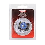 Lincoln Electric KH158 Mounted Abrasive Flap Wheel, Round Shank, Aluminum Oxide, 1 Diameter x 1 Widt