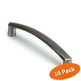 5" Center Arch Pull (Set of 10) Finish: Satin Nickel [並行輸入品]