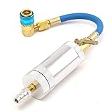 ILS - A/C Oil & Dye Injector+Low R12 R134A Quick Coupler Adapter Kit