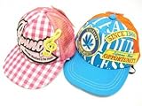 Kid'sForet（キッズフォーレ） ラウンディッシュメッシュCAP 48 ターコイズ