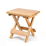 AKOZLIN 折りたたみ スツール 竹製 アウトドアチェア いす 軽量 頑丈 キャンプ用コンパクト椅子 折りたたみ椅子 イス 持ち運びやすい お釣りチェア 踏み台 お釣り 登山 携帯便利 キャンプ椅子 折りたたみチェア 折り畳み スツール