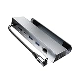 Mayflash Steam Deck 用 6-in-1 ドッキング ステーション MF005 スチーム デッキ ドック HDMI 2.0 4K@60Hz+ギガビット イーサネット 1000Mbps+3 USB-A 3.0+ USB C PD 充電ポート付き Valve Stream デッキ ハブ アクセサリと互換性あり