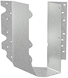 Simpson Strong Tie SUR210-2Z Double 1-1/2-Inch by 9-1/4 to 12-Inch Face Mount Hanger Skewed 45-Degre