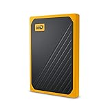 ウエスタンデジタル WD ポータブルSSD 1TB USB3.0 イエロー My Passport Go 外付け / 3年保証 【PS4 / Xbox Oneメーカー動作確認済】WDBMCG0010BYT-WESN