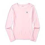 ラルフローレン Tシャツ 長袖 クラシックポニー ロンT キッズ 女の子 子供服 6X[6～7歳],ピンク [並行輸入品]