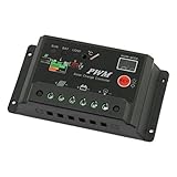 DealMux CMTR-20Aソーラーパネルバッテリーレギュレータ充電コントローラ、24V