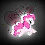 3D Light FX My Little Pony Pinkie Pie 3D Deco Mini-Sized LED Wall Light [並行輸入品]