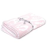 (カシウェア) kashwere カシウェア/kashwere　BABY DAMASK BLANKET ブランケット ダマスク ハーフ （並行輸入品） (Pink/White)