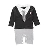 AMIGOYO 秋新登場　長袖ロンパース　ベビーフォーマル　前開き　カバーオール　赤ちゃん 服 ベビー　ぬいぐるみ　新生児 出産お祝い ギフト　チャックルベビー