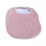 Infantissima Toddler Bib, Minky Bubble Pink by Infantissima