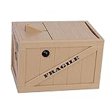 Cute Cat In The Box Coin Piggy Bank Paw Hand自動Stealingマネー保存ボックス~ USA SELLER 。