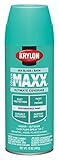 Krylon k09177000 covermaxxスプレーペイント、サテン海ガラス、12オンス