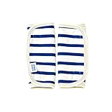 ボーダーベルトカバー　ブルー