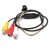 600tvl srd-1521 micro wide angle security wired audio camera