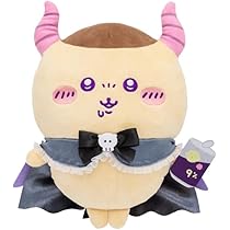 Amazon.co.jp: ちい*かわ てんしあくま あくまなBIGぬいぐるみ 約32cm 