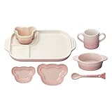 CONCENT LE CREUSET （ル・クルーゼ）　ベビー・テーブルウェア・セット　ミルキーピンク