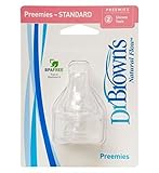 ドクターブラウンの未熟児乳頭ツインパック (Dr Brown's) (x6) - Dr Brown's Preemie Teat Twin Pack (Pack of 6) [並行輸入品]