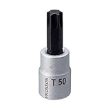 プロクソン(PROXXON) トルクスビットソケット 3/8" いじり穴なし T50 No.83590