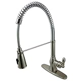 Kingston Brass GSY8898ACL Gourmetier American Classic 8-Inch Centerset Single Handle Kitchen Faucet 