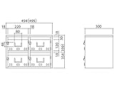 BL集合郵便受箱（SH型） 型式SH-4戸数：4戸用 SK-104H　　新協和