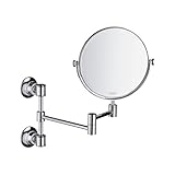 AXOR 42090000 Montreux Shaving Mirror, Pull Out, Chrome [並行輸入品]