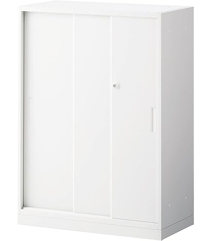 Amazon.co.jp: G-63SS スチール引き違い戸書庫 1102 [オフィス用品 