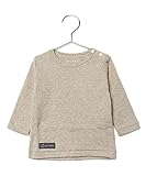 (アピーベビー)apibaby ベビー キッズ 長袖　Ｔシャツ オーガニックコットン Basic Collection 80cm ベージュ