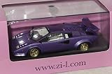 1/43 イクソ ixo MODELS Zi-l10周年記念モデル Lamborghini Countach LP500S 1985 Metallic Purple ジール ランボルギーニ カウンタック メタリック パープル