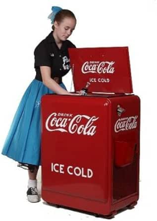Coca Cola アメリカン レトロ コーラマシン 冷蔵庫 Refrigerated 並行輸入品 Coca Cola 保温 冷温庫 通販 Amazon