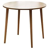 タンスのゲン ダイニングテーブル テーブルのみ 丸テーブル オーク 直径 80cm 天然木 高さ70cm ナチュラル 11719179 01