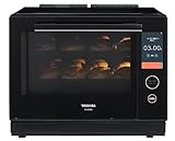 東芝(TOSHIBA) 過熱水蒸気オーブンレンジ 30L 石窯ドーム 350℃ 2段調理 ER-XD7000(K) グランブラック フラット