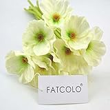 new arrivals high quaulity Fresh Artificial Mini Real Touch PU/ latex Corn Poppies Decorative Silk f