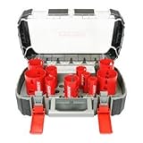 Diablo DHS14SGP Diablo 14 Piece High Performance Hole Saw Set For Drilling Wood Plastic Aluminum Met