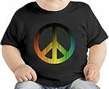 Peace Symbol オーガニックベビーTシャツ 12 - 18 Months