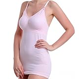 （デマ―クト）De.Markt 下着 ブラジャー 哺乳用 一体式 キャミソール　マタニティ下着 オープン釦 修身 高弾性 タンクトップ 3枚セット ピンク 肌の色 ブラック