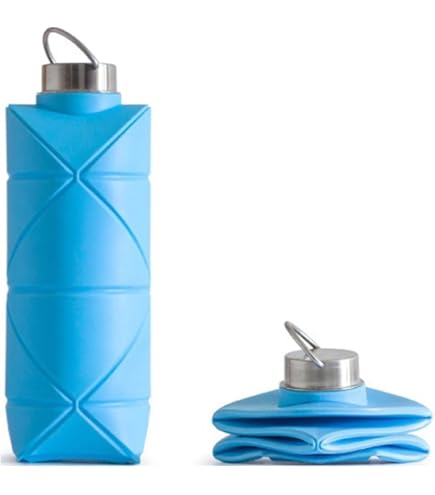 Amazon｜パタメル 折りたたみ 水筒 シリコンボトル 超たためる 500ml