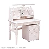 ハートモチーフの可愛い学習デスク ジュエル 学習デスク 100幅 代引不可