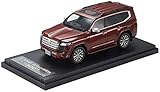 MARK43 1/43 トヨタランドクルーザー (JA300W) ZX ダークレッドマイカメタリック 完成品 PM43153AR