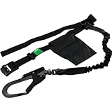 KH 安全帯 じゃばら式 タフアルミ 自在環 緋ライン/黒 [落下防止 電気工事 高所での安全作業]
