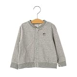 シップス キッズ（SHIPS KIDS） SHIPS KIDS：ベビー カーディガン（80～90cm）【グレー/90】