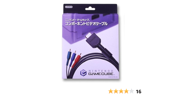Amazon ニンテンドーゲームキューブ専用コンポーネントビデオケーブル 本体 周辺機器