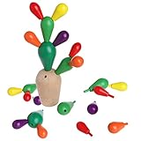bettal 28個/セット木製CactusビルディングブロックDIY教育玩具キッズ子供ゲーム楽しい