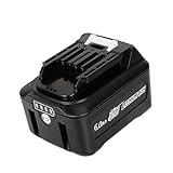 ERJER マキタ互換バッテリー BL1060B BL1021BBL1015 BL1016 6000mAh max CXT マキタ 対応 12V 6.0 Ah リチウムイオン（Li-ion） 大容量 