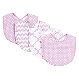 Trend Lab Orchid Bloom Bib Set, Purple by Trend Lab