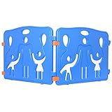 Lil Jumbl赤ちゃんPlaypen ExtraパーツLarge ( 28.5 " X 23.5 ) – 2のセット – ブルー